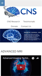 Mobile Screenshot of neurologicstudies.com